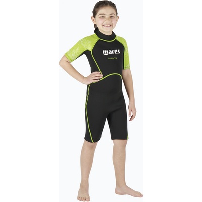 Dětský Mares Shorty Manta black/lime