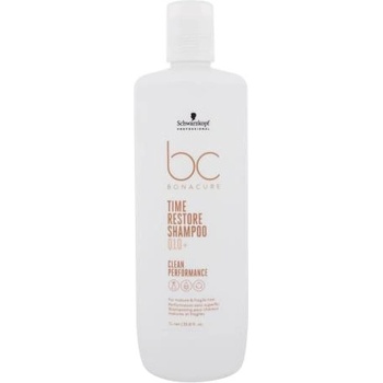 Schwarzkopf BC Bonacure Time Restore Q10 Shampoo 1000 ml укрепващ шампоан за зряла коса за жени