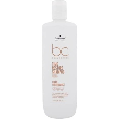 Schwarzkopf BC Bonacure Time Restore Q10 Shampoo 1000 ml укрепващ шампоан за зряла коса за жени