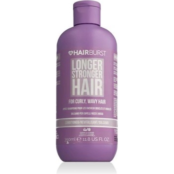 Hairburst Longer Stronger Hair Conditioner For Curly, Wavy Hair 350 ml балсам за къдрава и вълнообразна коса унисекс