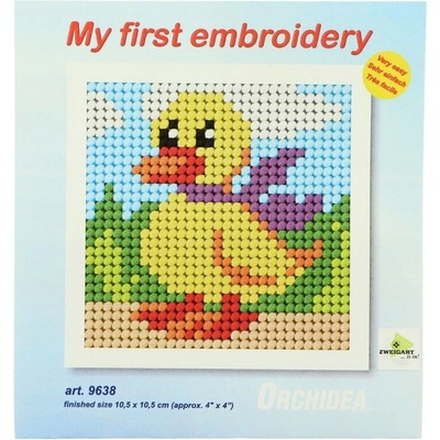 Dětská vyšívací sada kachna – Zboží Mobilmania