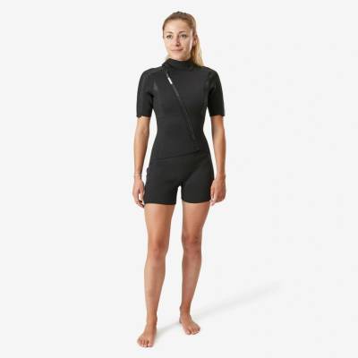 DECATHLON Easy 2mm BZ modrá Dámský krátký