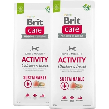 Brit Care Sustainable Activity Chicken & Insect 2 x 12 kg