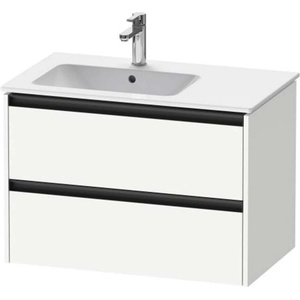 Duravit Ketho. 2 - Шкафче за умивалник 55x81x48 см, 2 чекмеджета, матово бяло K25267018180000 (K25267018180000)