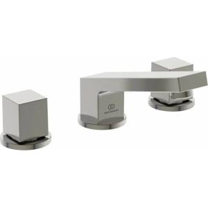 Ideal Standard Atelier Extra смесител за умивалник с 3 елемента в Silver Storm с изскачащ вентил (BD508GN)