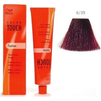Wella Color Touch 6-35 tmavá blond mahagon