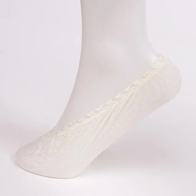 Чорапи тип терлик с дантелка