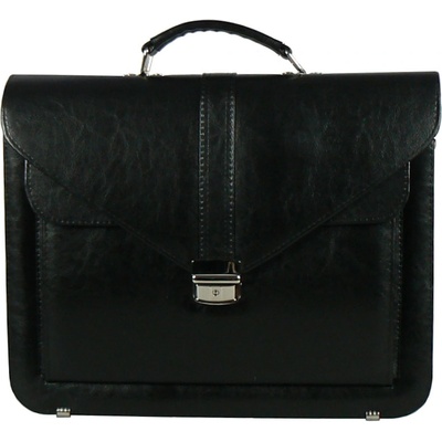 REAbags aktovka 7173B černá/nikl 15l
