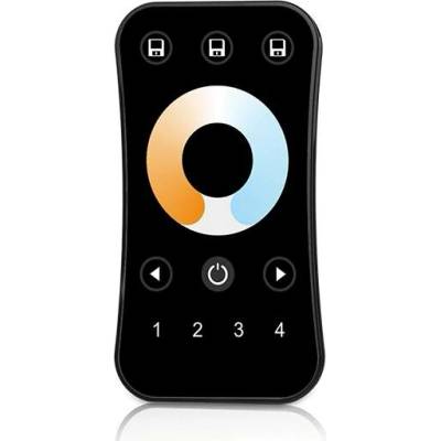 Skydance LED ovladač RF CCT (4 zóny) - R7 Barva: Černá