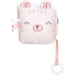 KikkaBoo Плюшена играчка кубче KIKKABOO - Bear with me, pink (31201010394)