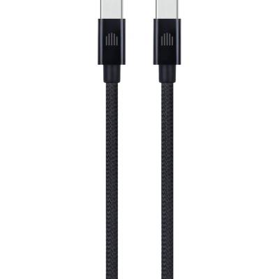 Dviced Cable USB-C to USB-C Nylon Textile 3m - Black (DV120013)