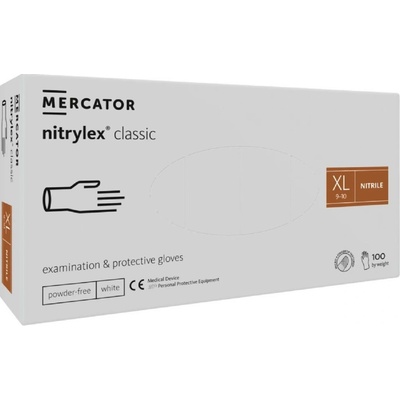 Mercator CLASSIC biele XL 100ks