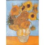 Clementoni Puzzle Compact Museum Van Gogh: Sun Flower 1000 pieces (39966)