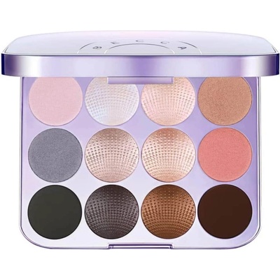 Becca Pearl Glow Shimmering блестяща палитра за очи 12 нюанса 33 g