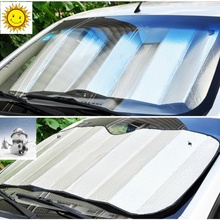 4CAR Sluneční clona skládaná Aluminium 60x130 cm
