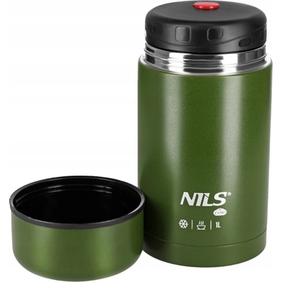 Nils Camp Termoska na jídlo Vakuová 1000 ml zelená