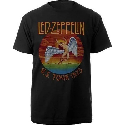 Led Zeppelin USA Tour '75. Black L Риза (LZTS08MB03)