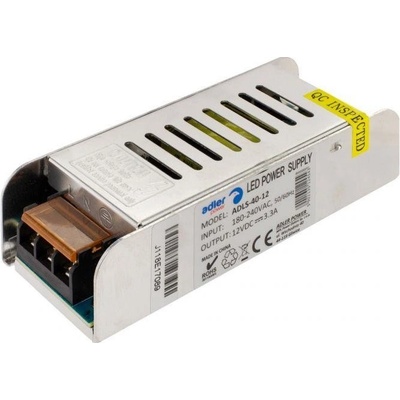 Vnitřní LED zdroj - 36W, 3A, 12V, IP20, SLIM provedení (ADLS-40-12) - Greenlux (GXLD110)