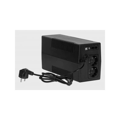 Rebellion UPS Rebel Nanopower Plus 650 computer uninterruptible power supply (offline, 650VA/360W, 230 V, 50Hz, LCD, USB, RJ45)