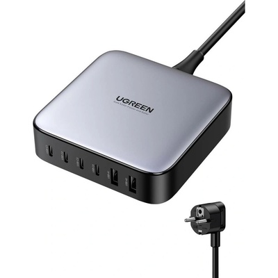 UGREEN 40914 síťový adaptér / napájení, USB 2.0 zásuvka A, USB 2.0 zásuvka A, USB-C® zásuvka, USB-C® zásuvka, USB-C® zás