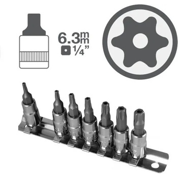 Image 1 of JGM Комплект torx с дупка на вложка 1/4 ; jbm 53127