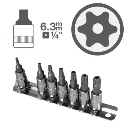 JGM Комплект torx с дупка на вложка 1/4 ; jbm 53127