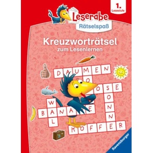 Ravensburger Leserabe Rätselspaß - Kreuzworträtsel zum Lesenlernen - 1. Lesestufe | Katrin Merle, Heribert Schulmeyer (ISBN: 9783473489886)