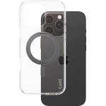 Panzer Калъф за iPhone 16 Pro Max - PanzerGlass® - CARE Feature Черен стойка и MagSafe - Прозрачен