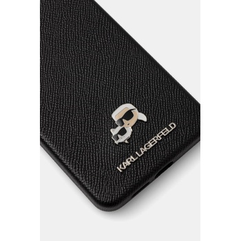 KARL LAGERFELD калъф за телефон от имитация на кожа Samsung Galaxy S26+ (KLHMS26M6PFKCLK)