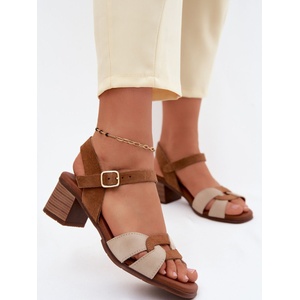 Step in style Дамски сандали с ток модел 227910 Step in style