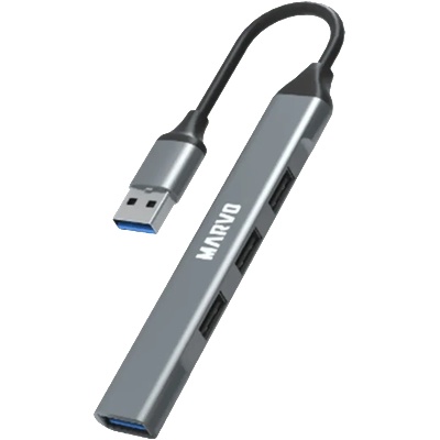 MARVO USB MARVO UH-ATC01 USB HUB - USB-A - 4x USB-A, 1x USB-C (UH-ATC01)