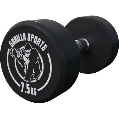 Gorilla Sports jednoruční činka 7,5 kg