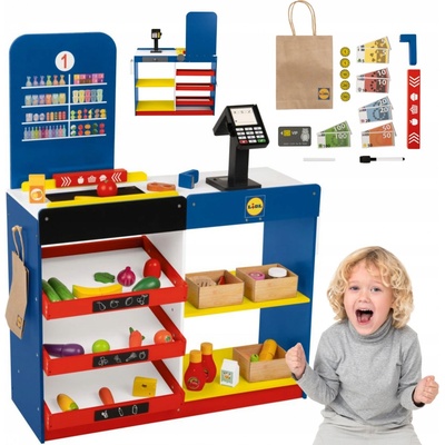 Playtive supermarket Lidl – Zboží Dáma