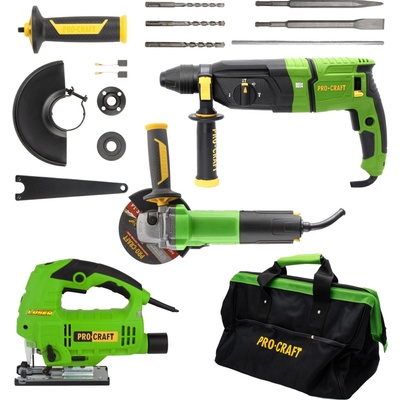 Procraft BH1100 + BG400 + ST1300 + PW750 MAXISET4