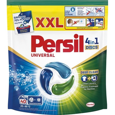 Persil Капсули за пране Persil 4 in1 Discs Universal, 40 пранета (9000101801255)