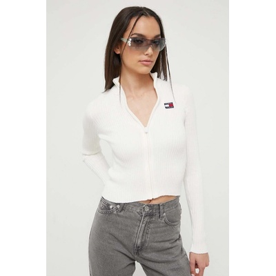 Tommy Jeans Sveter dámsky tenký DW0DW15943 béžová