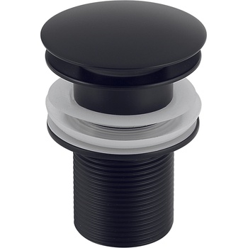 GEDY Клик-клак клапан за мивка gedy, черен мат (0000mxcc0300000)