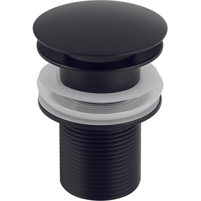 GEDY Клик-клак клапан за мивка gedy, черен мат (0000mxcc0300000)