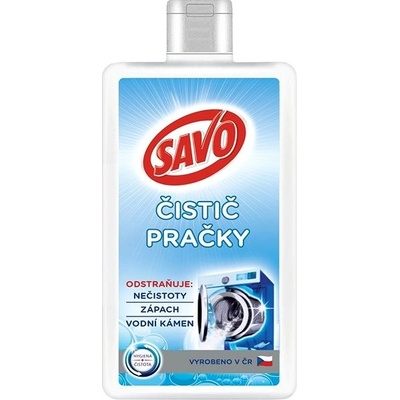 Savo tekutý čistič pračky 250 ml – Zbozi.Blesk.cz