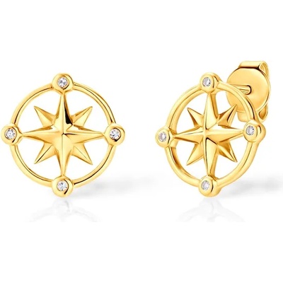 SAVICKI обеци: злато. диаманти