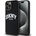 DKNY Кейс DKNY Liquid Silicone White Printed Logo MagSafe за iPhone 13 Pro Max, черен (3666339266646)