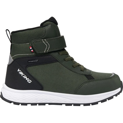 Viking Детски зимни ботуши Viking Kid's Equip Warm WP 1V Winter boots - Pine / Black - размер 31 (EU) (702-2829-0212)