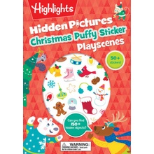 Christmas Hidden Pictures Puffy Sticker Playscenes HighlightsPaperback