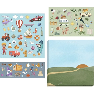 Little Dutch Sada se samolepkami Jim & Friends