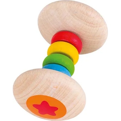 Goki Бебешка дрънкалка Heimess - Дъга с рингове (736800)