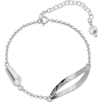 Spark stříbrný bílý perlový Lulu BD5844W White Pearl