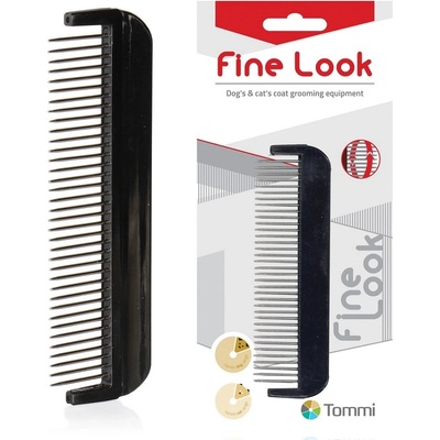 Fine Look Hrebeň otočné zuby 13 cm