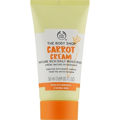 The Body Shop Carrot Cream хидратиращ крем за всеки тип кожа за жени 50 мл
