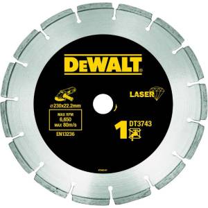 DEWALT Диск за сухо рязане на строителни материали и бетон, 125 мм x 22, 2 мм DT3741 (DT3741)