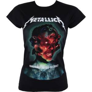 NNM тениска метална дамски Metallica - С твърд кабел Корица на албума - NNM - RTMTLGSBHAR